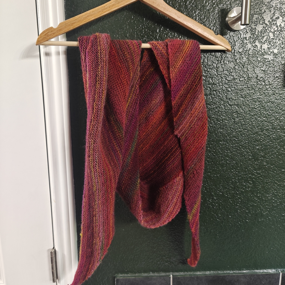 Multicolor Knit Scarf